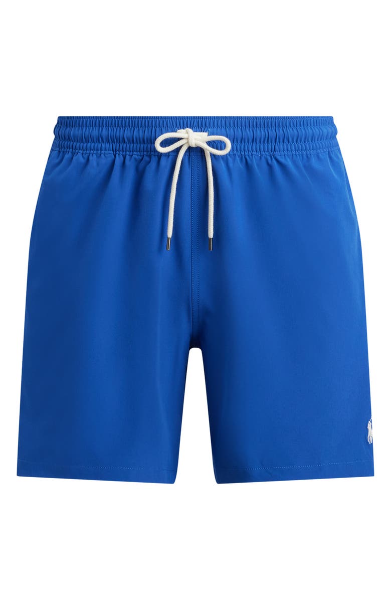 Polo Ralph Lauren Traveler Swim Trunks, Alternate, color, New Iris Blue