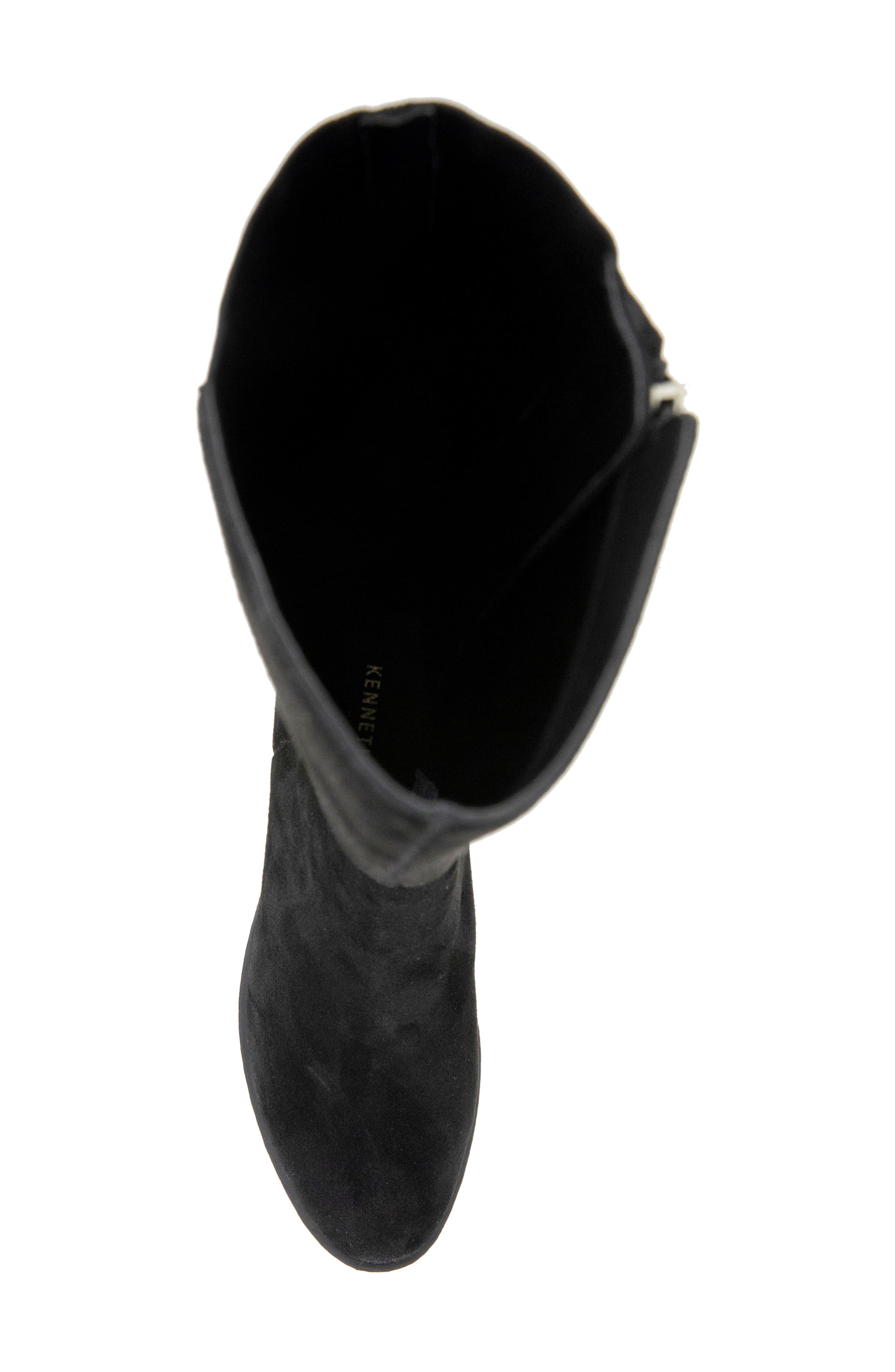 Kenneth Cole Levon Rib Knit Knee High Boot, Alternate, color, 