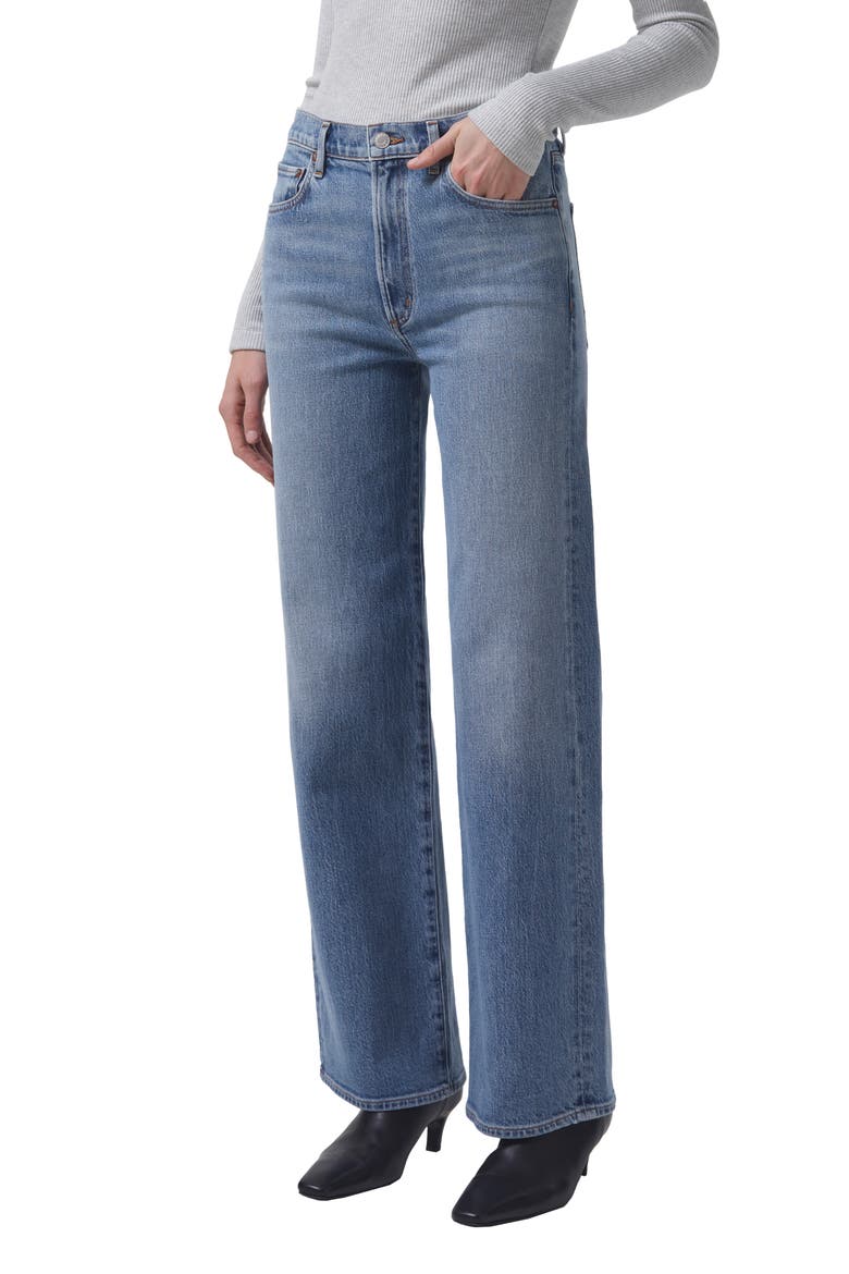 Harper Wide Leg Jeans, Alternate, color, FLASH