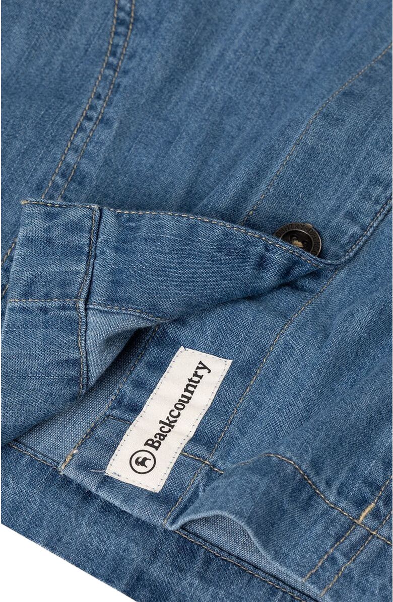Backcountry Lightweight Denim Workshirt - Women's, Alternate, color, Medium Indigo Wash