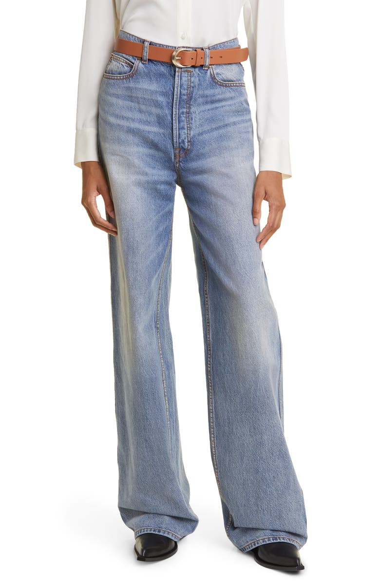 Zimmermann Luminosity Straight Leg Jeans, Main, color,