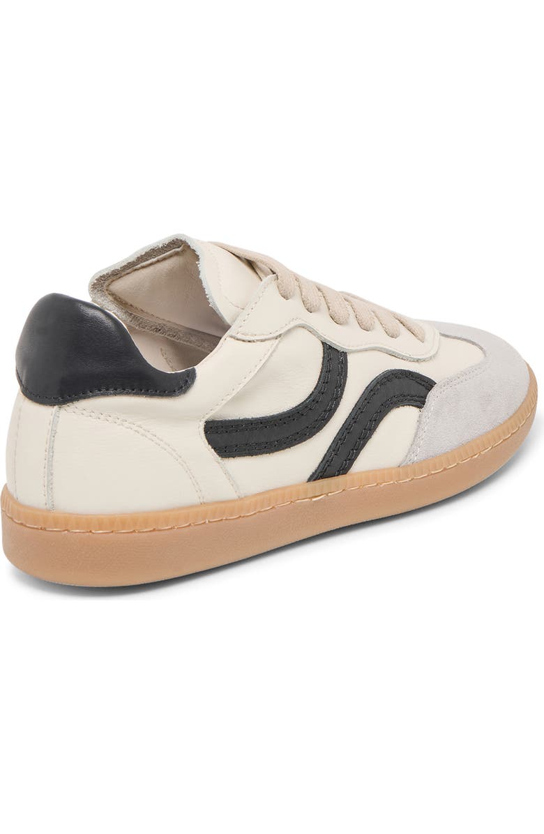 Dolce Vita Rebel Sneaker, Alternate, color, White/Black Leather
