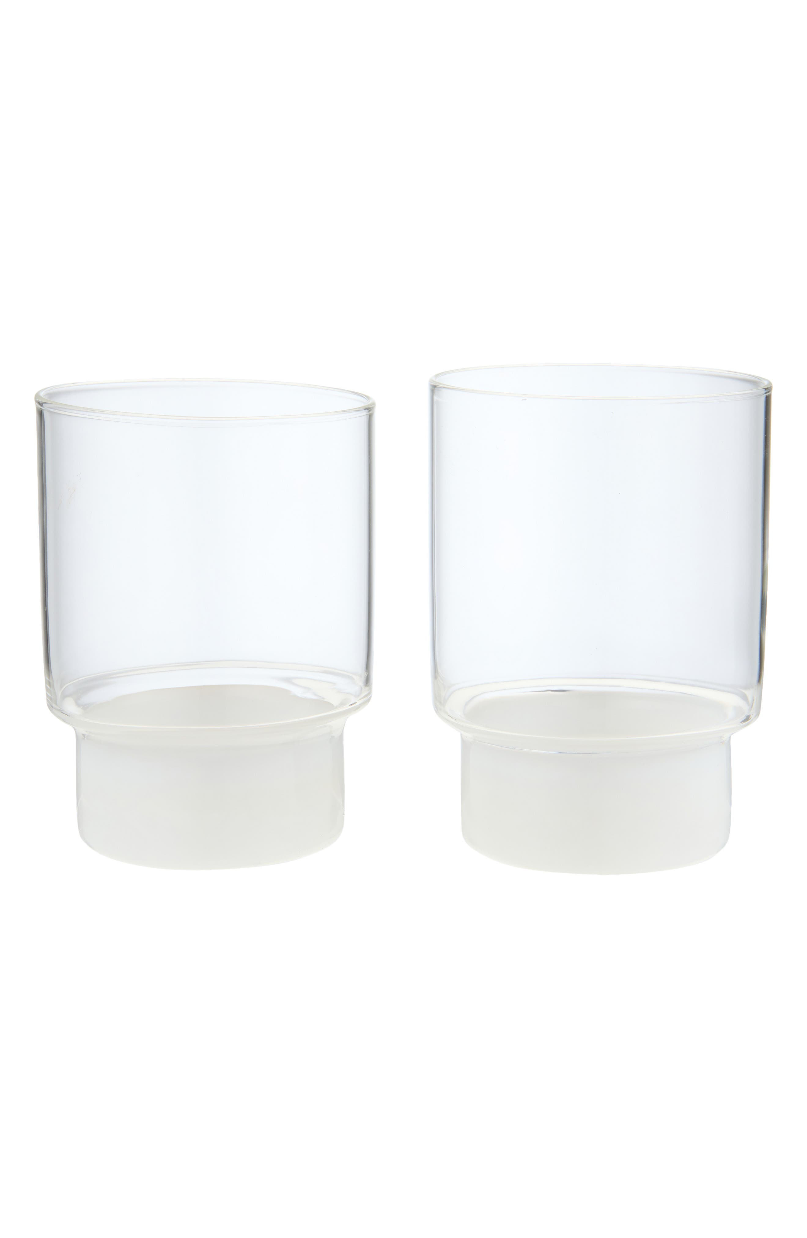 CLEAR + OPAL WHITE