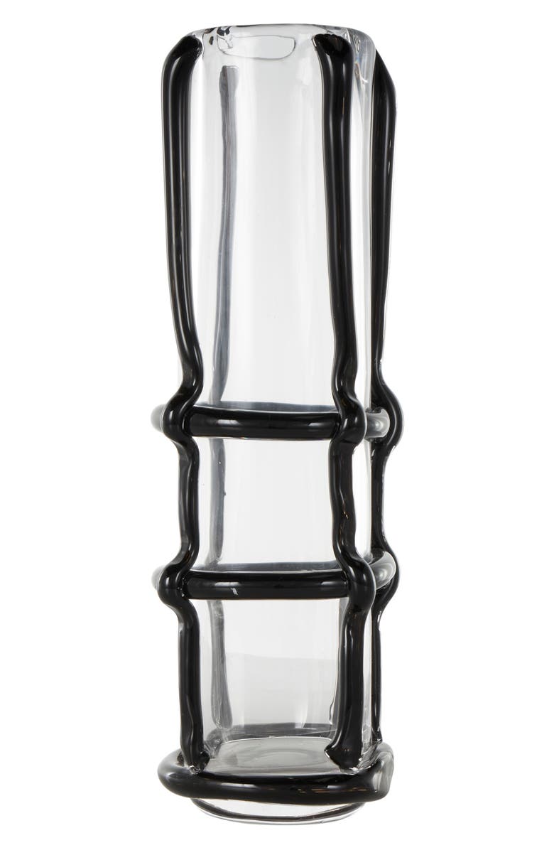 VIVIAN LUNE HOME Recycled Glass Vase, Alternate, color,