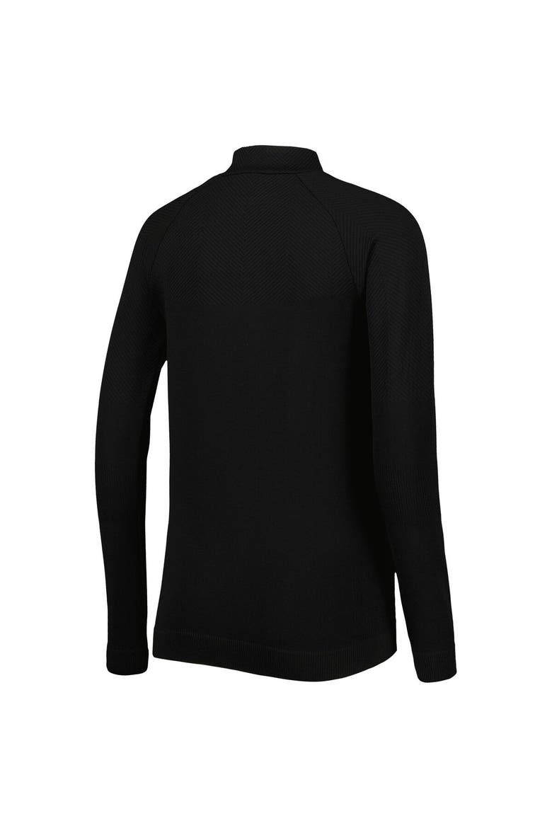 Women's Levelwear Black Boston Red Sox Energy Quarter-Zip Jacket, Alternate, color, Black