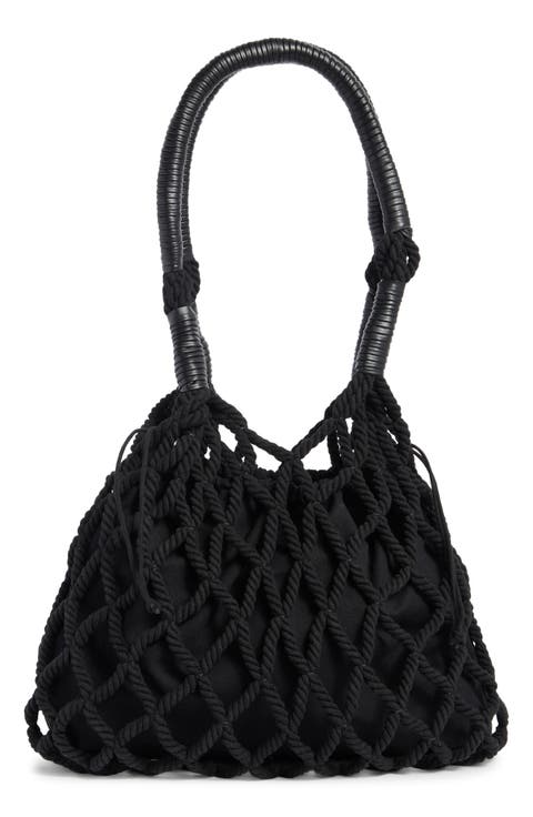 Netted Rope Tote Bag