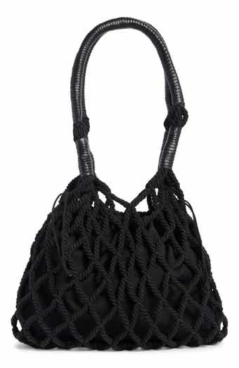 BCBG Netted Rope Tote Bag