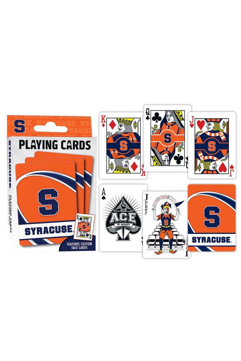 Syracuse Orange Playing Cards, Alternate, color, Multicolor