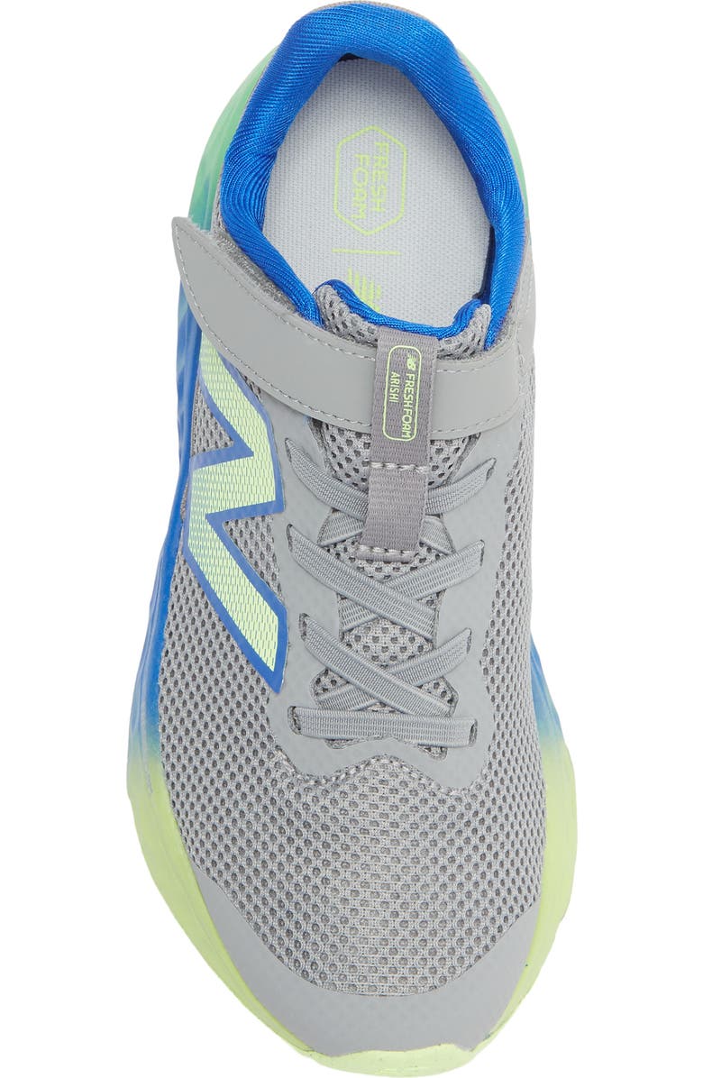 New Balance Kids' Arishi Sneaker, Alternate, color, Slate Grey/ Blue Gemstone