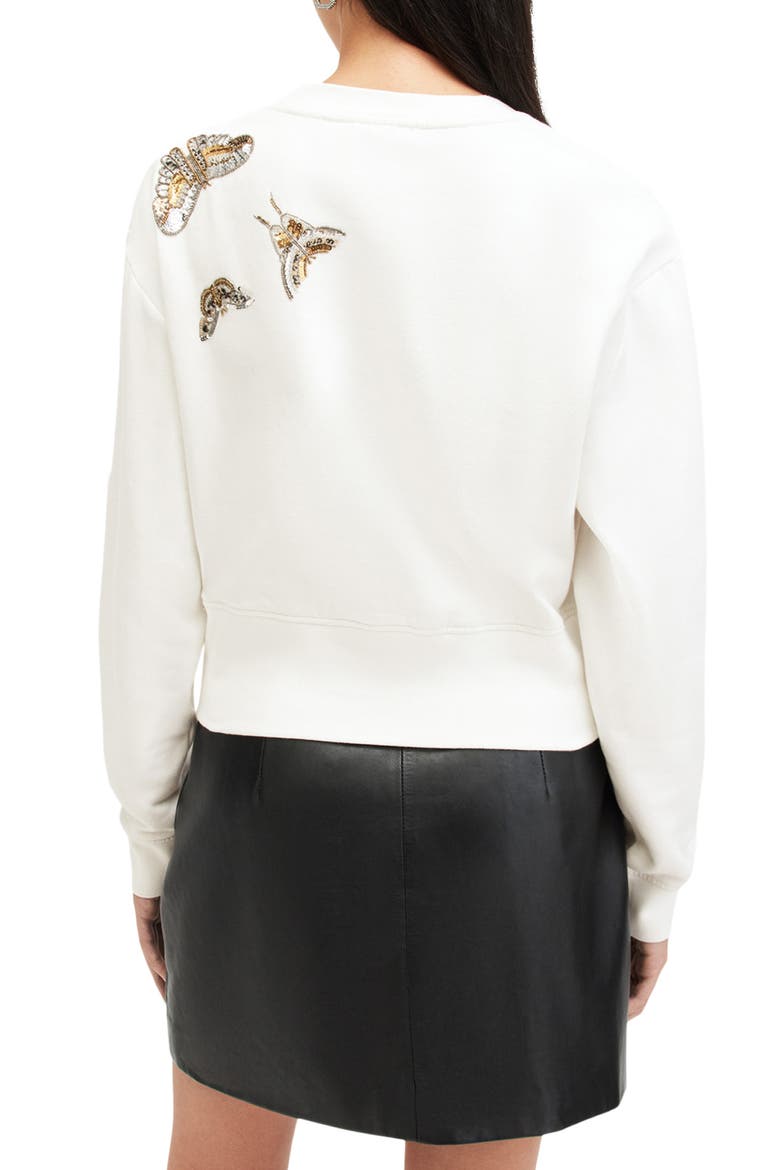 Separo Diana Sweatshirt, Alternate, color, CHALK WHITE