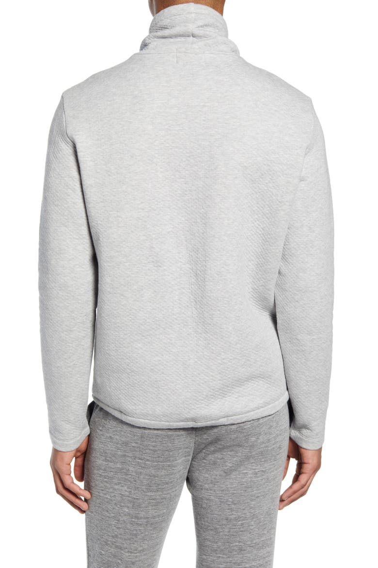Funnel Neck Sweatshirt, Alternate, color, LIGHT HEATHER GREY
