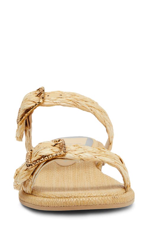 Dolce Vita Alaina Slide Sandal In Light Natural