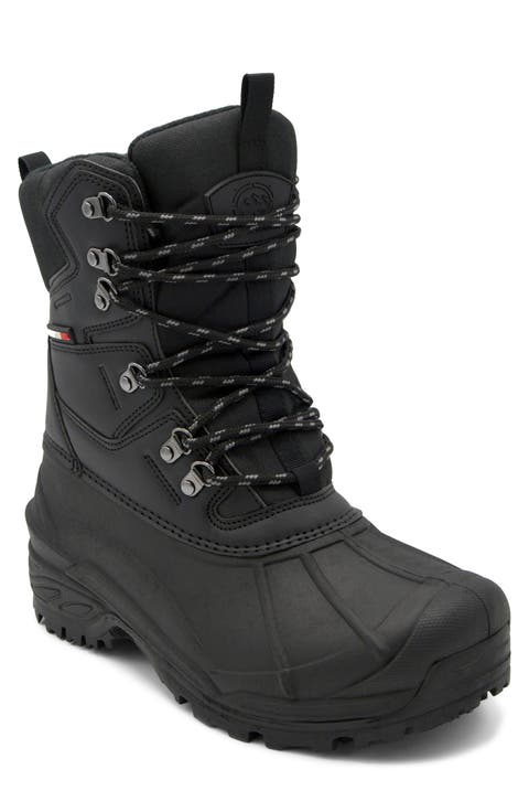 Stoke Faux Leather Winter Boot