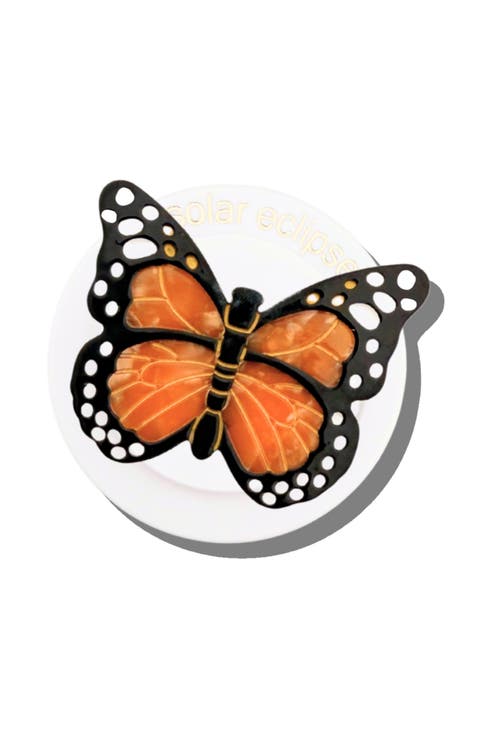 Hand Painted Monarch Butterfly Phone Grip