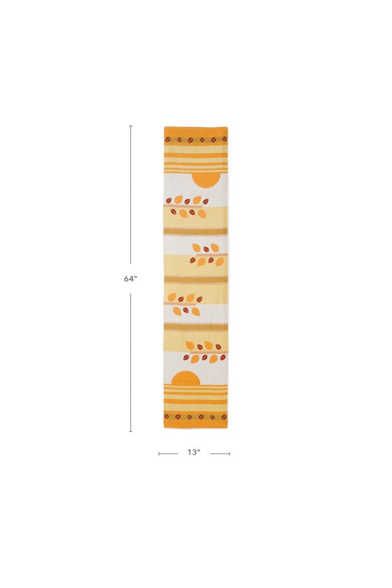 Fall Decorative Runner, Alternate, color, Multicolored