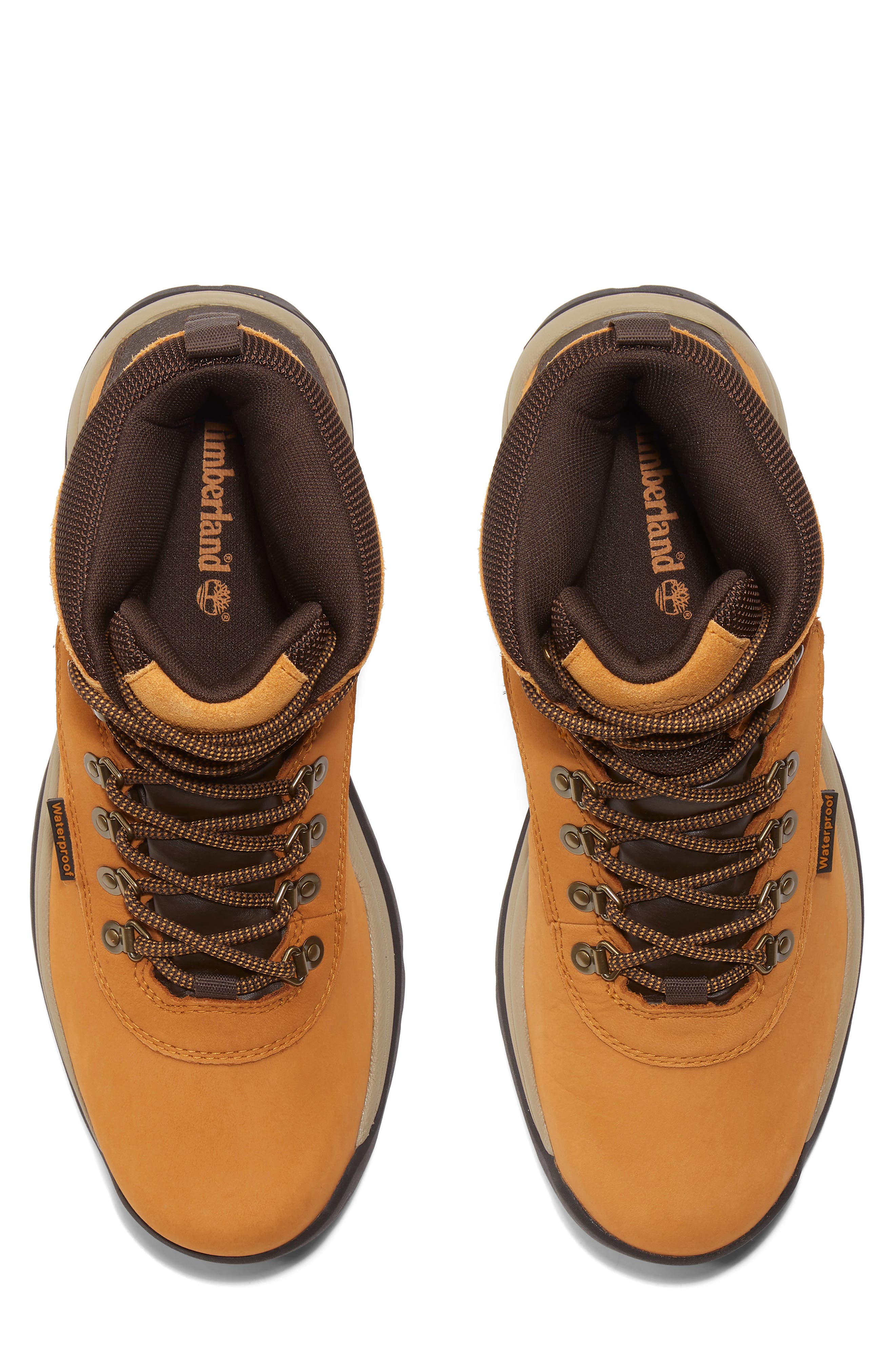 White Ledge Waterproof Hiking Boot, Alternate, color, WHEAT