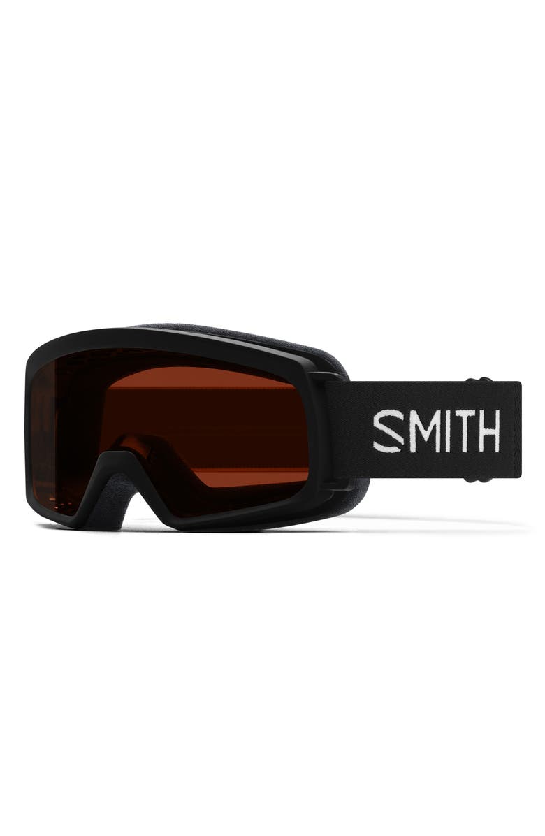 Smith Kids' Rascal Snow Goggles, Main, color, Black / Rc36