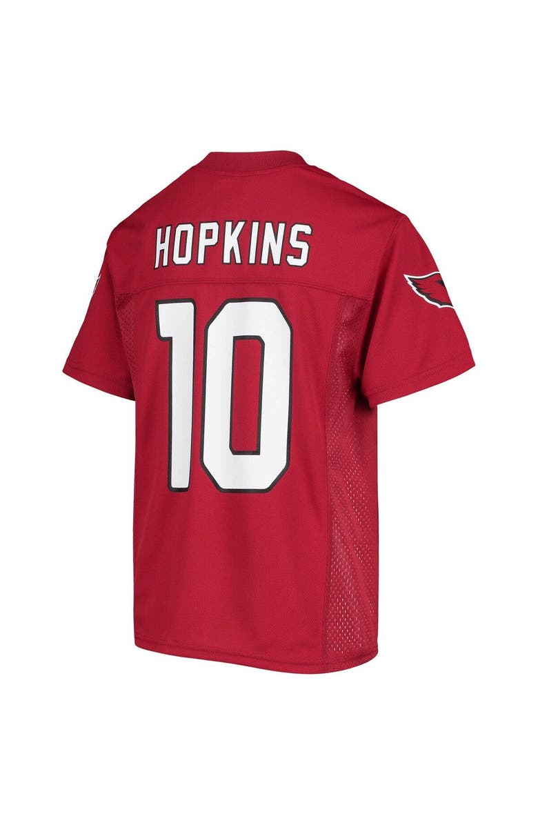 Outerstuff Youth DeAndre Hopkins Cardinal Arizona Cardinals Replica Player Jersey, Alternate, color, 