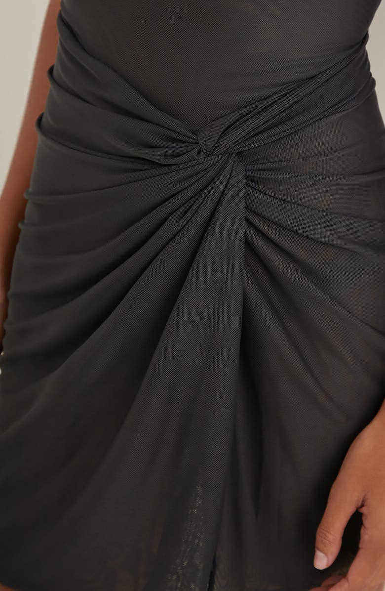 ViX Paula Hermanny Mila Short Cover-Up Dress, Alternate, color,