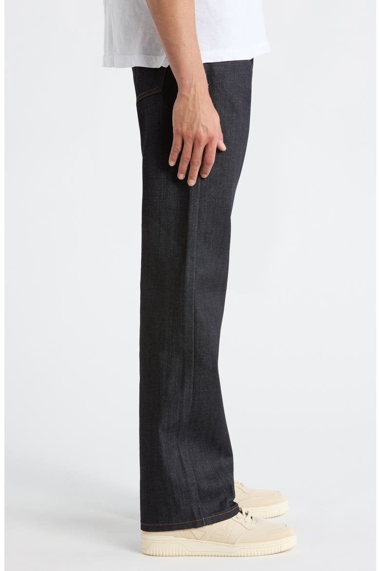 Growth Ripped & Repaired Selvedge Jeans, Alternate, color, RAW DENIM
