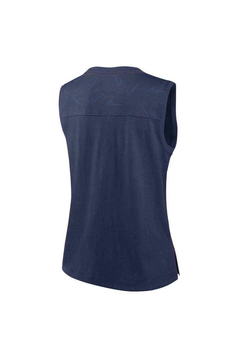 Women's Nike Navy Houston Astros Muscle Play Tank Top, Alternate, color, Navy