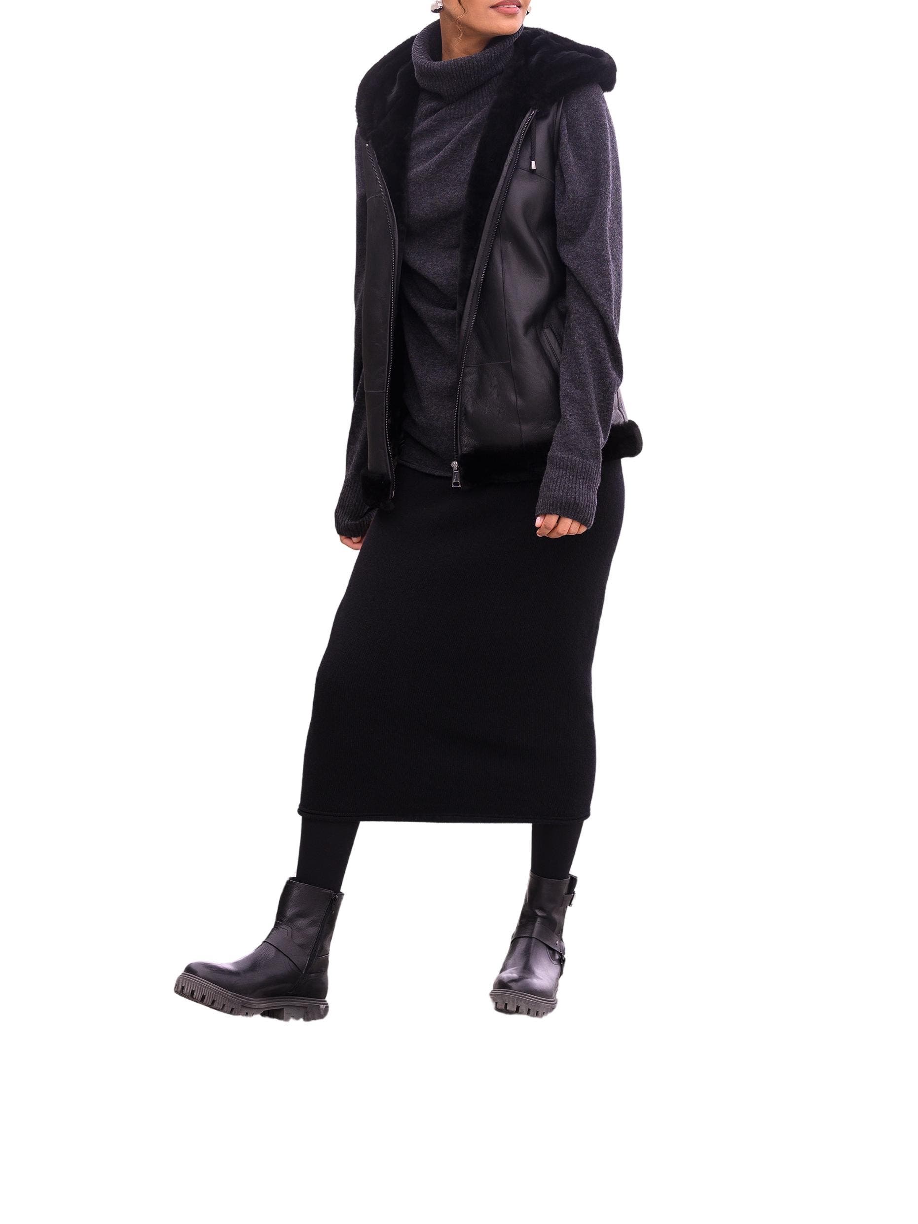 Geelong Wool Midi Skirt thumbnail 7