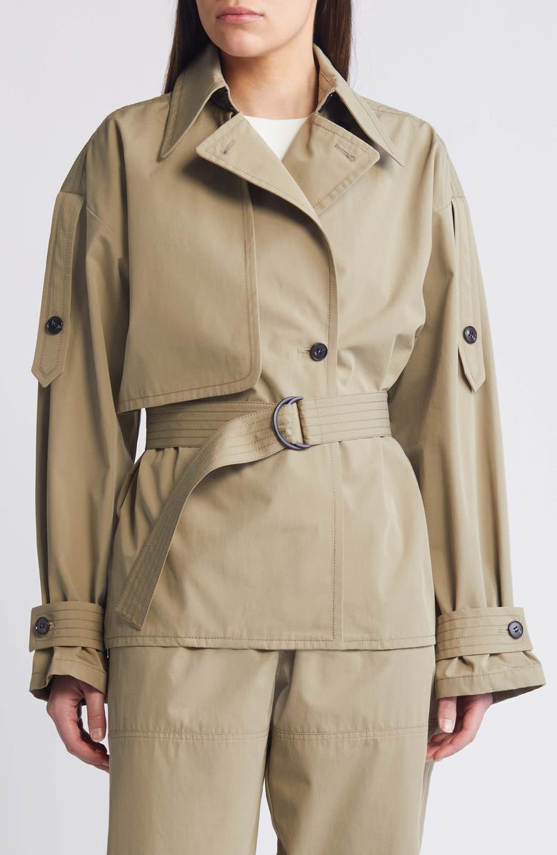NACKIYÈ x Liberty London Pera Cotton Trench Top, Main, color, 