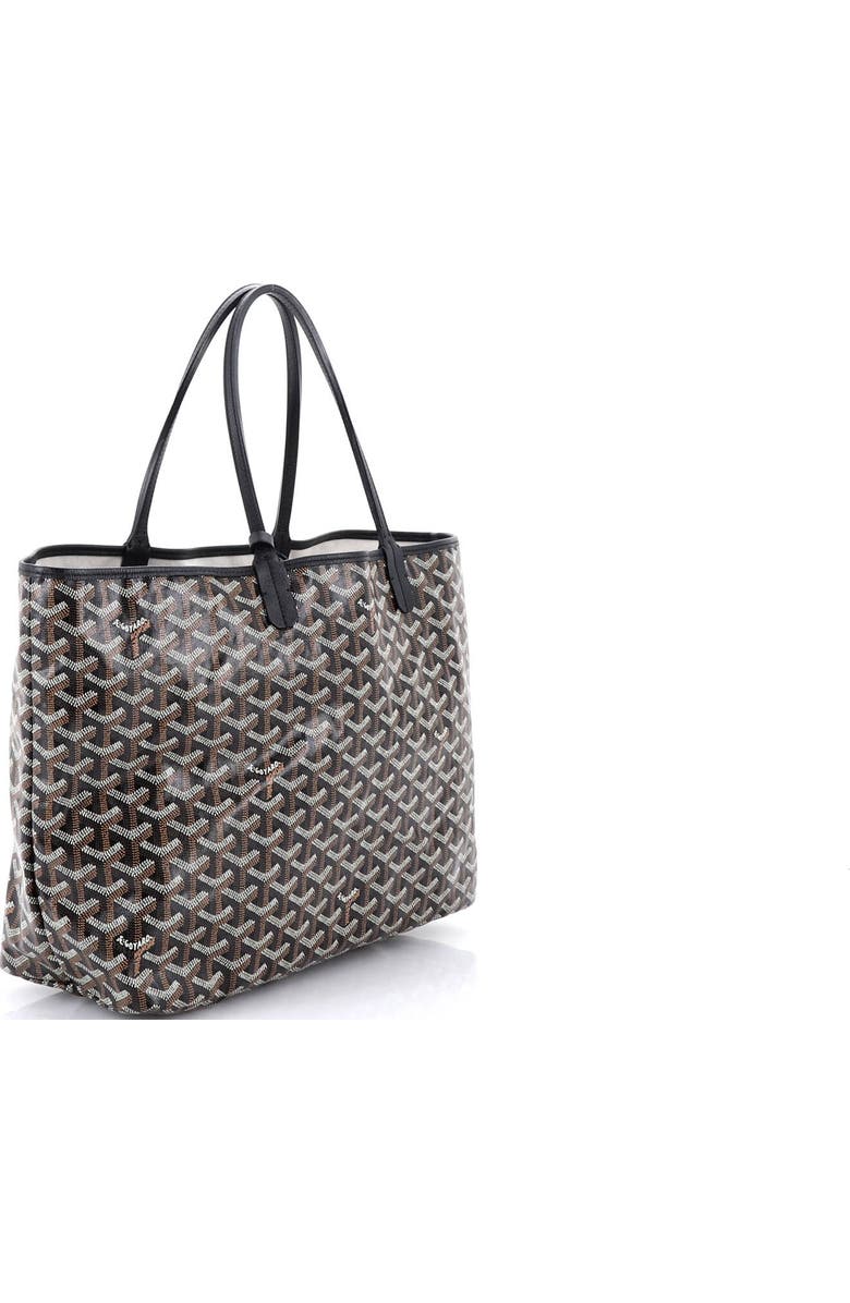 Pre-Owned Goyard Saint Louis Tote Coated Canvas PM, Alternate, color, Black