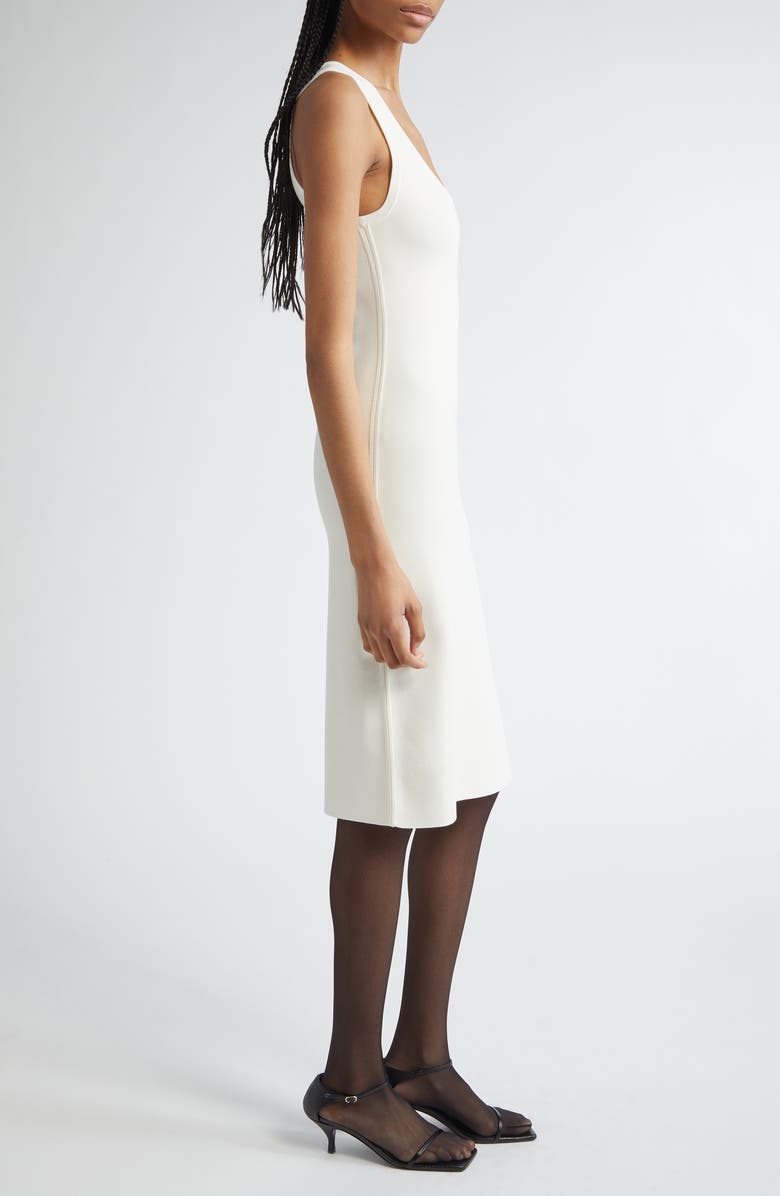 TOTEME Midi Tank Dress, Alternate, color, White