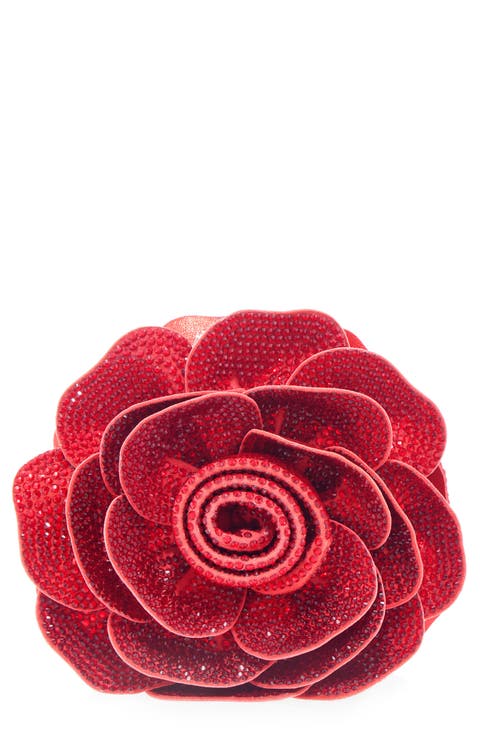 Rose Crystal Clutch