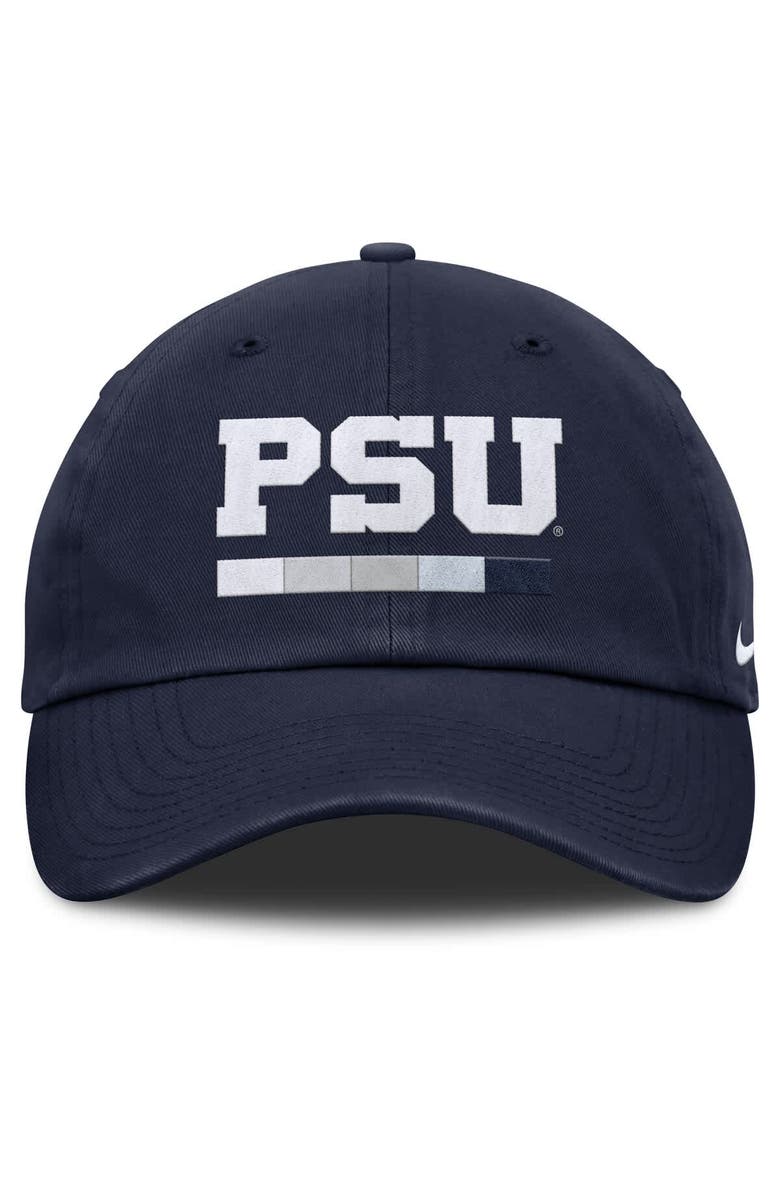 Nike Men's Nike Navy Penn State Nittany Lions Club Campus Adjustable Hat, Alternate, color, Navy