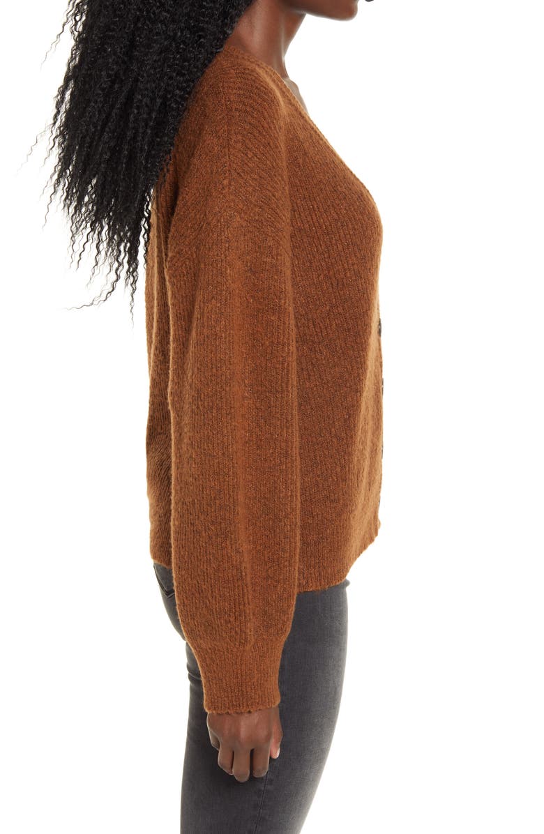 Leith Ribbed Cardigan, Alternate, color,