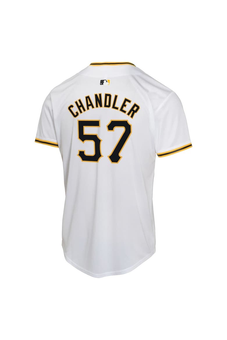 Youth Nike Bubba Chandler White Pittsburgh Pirates Home Player Game Jersey, Alternate, color, White