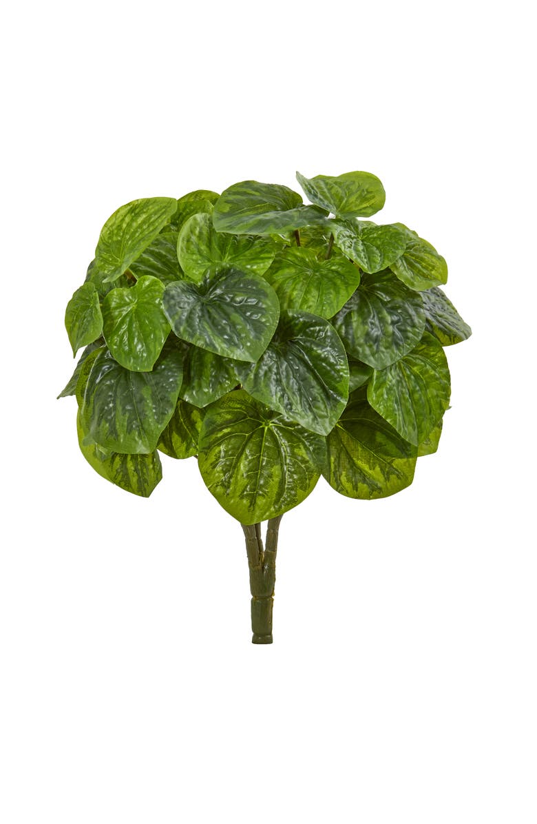 NEARLY NATURAL 14-in Peperomia Artificial Plant, Main, color, Green