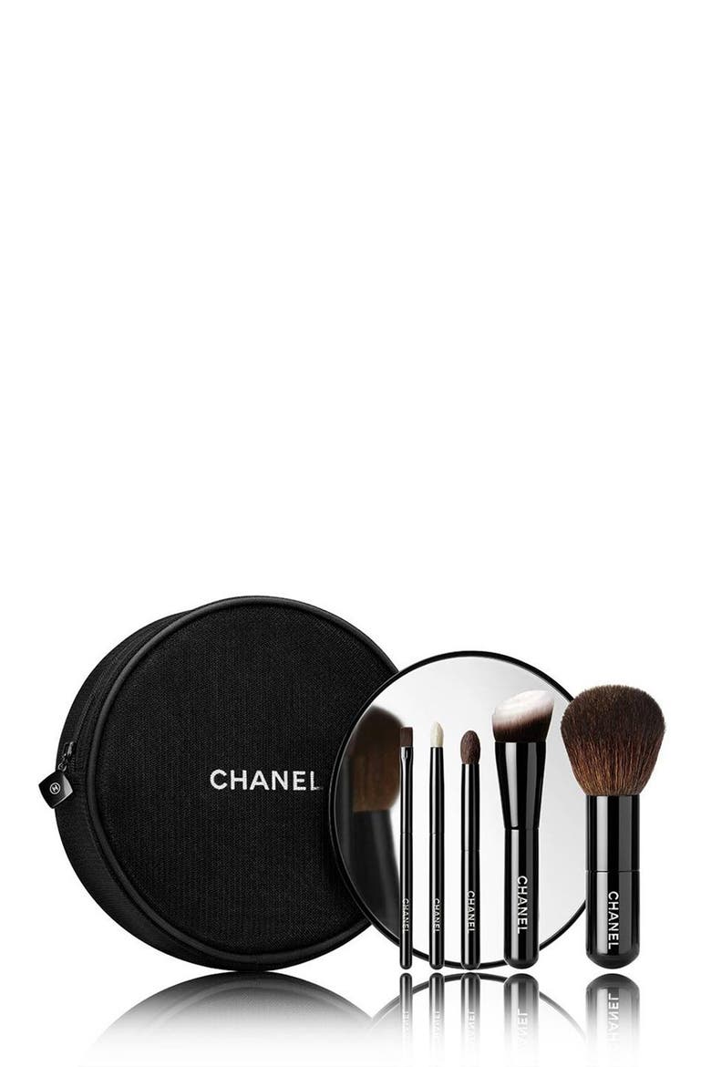 LES MINIS DE CHANEL Mini Brush Set (Limited Edition), Main, color, NO COLOR