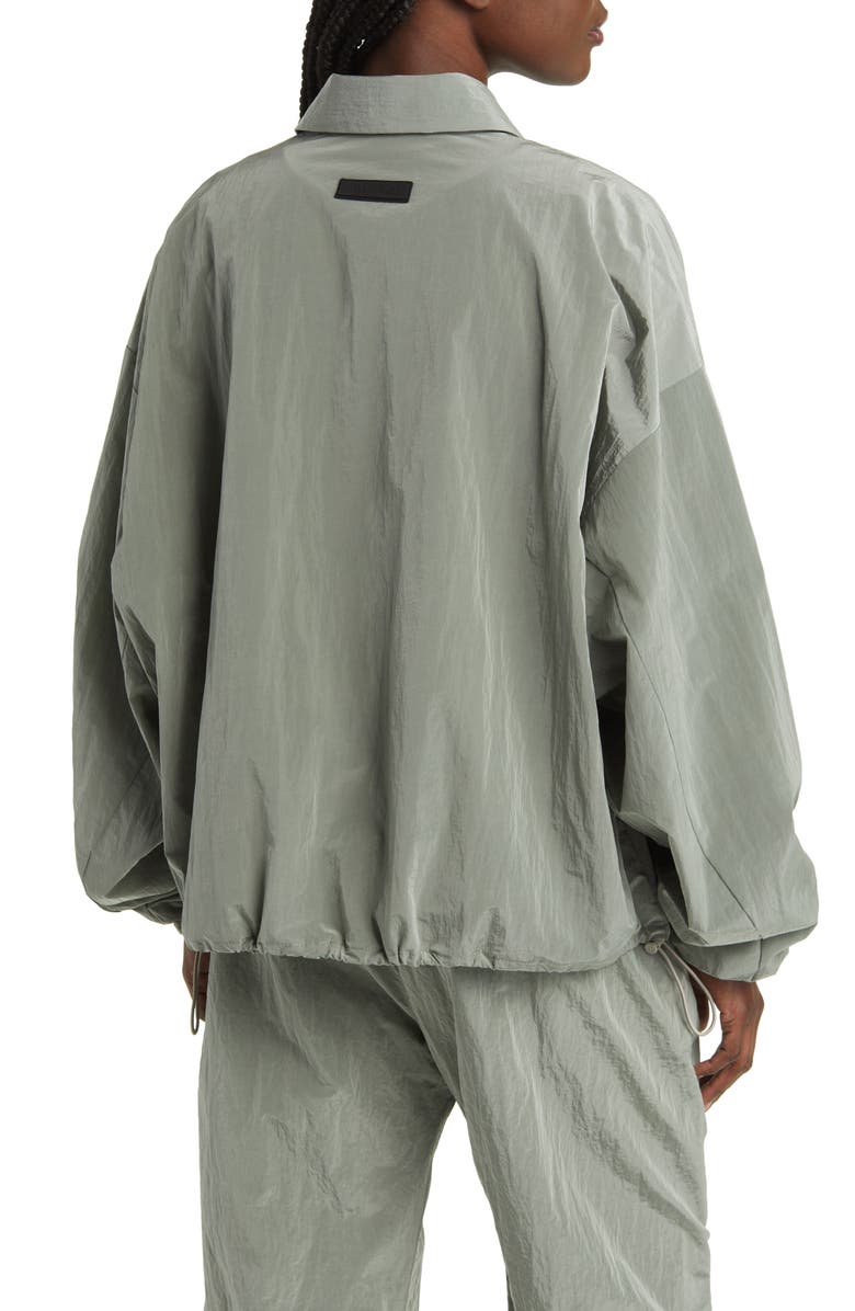 Fear of God Essentials Nylon Shell Bomber Jacket, Alternate, color, 