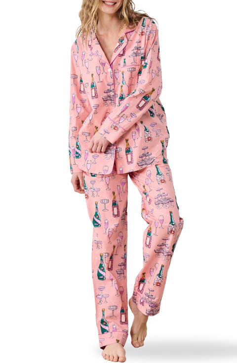 Long Sleeve Organic Cotton Pajamas Set