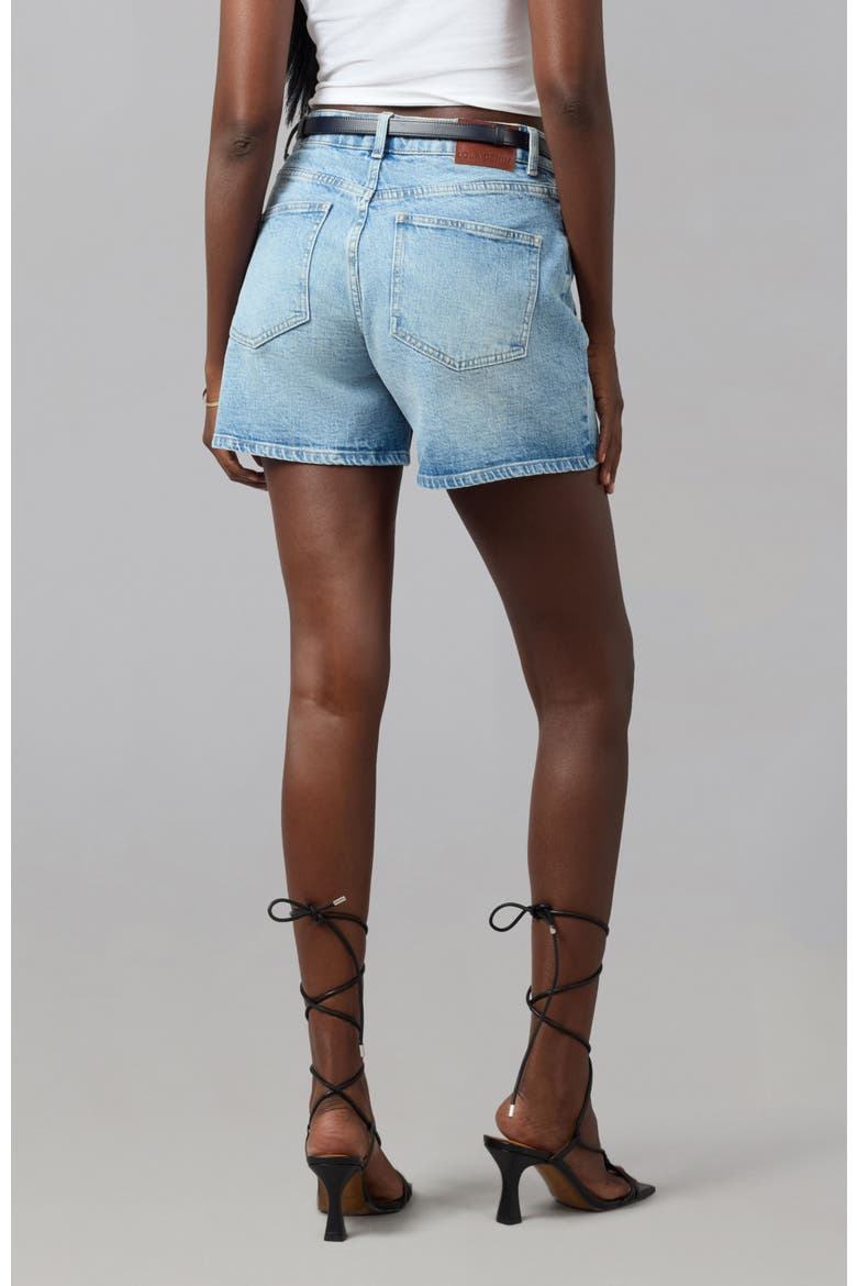 Liana High Rise Cut-Off Shorts, Alternate, color, WHIMSY BLUE