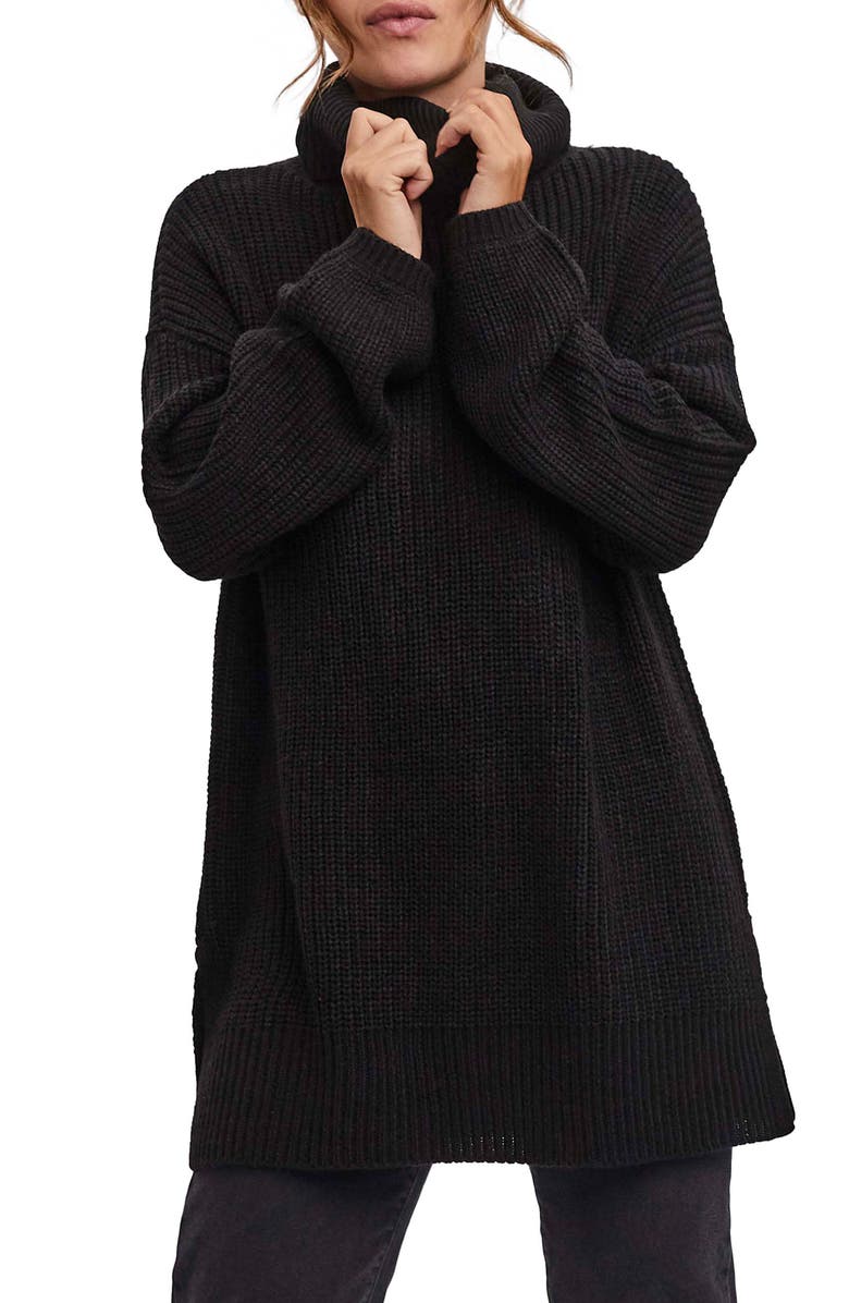 VERO MODA Sayla Cowl Neck Tunic Top, Main, color, 