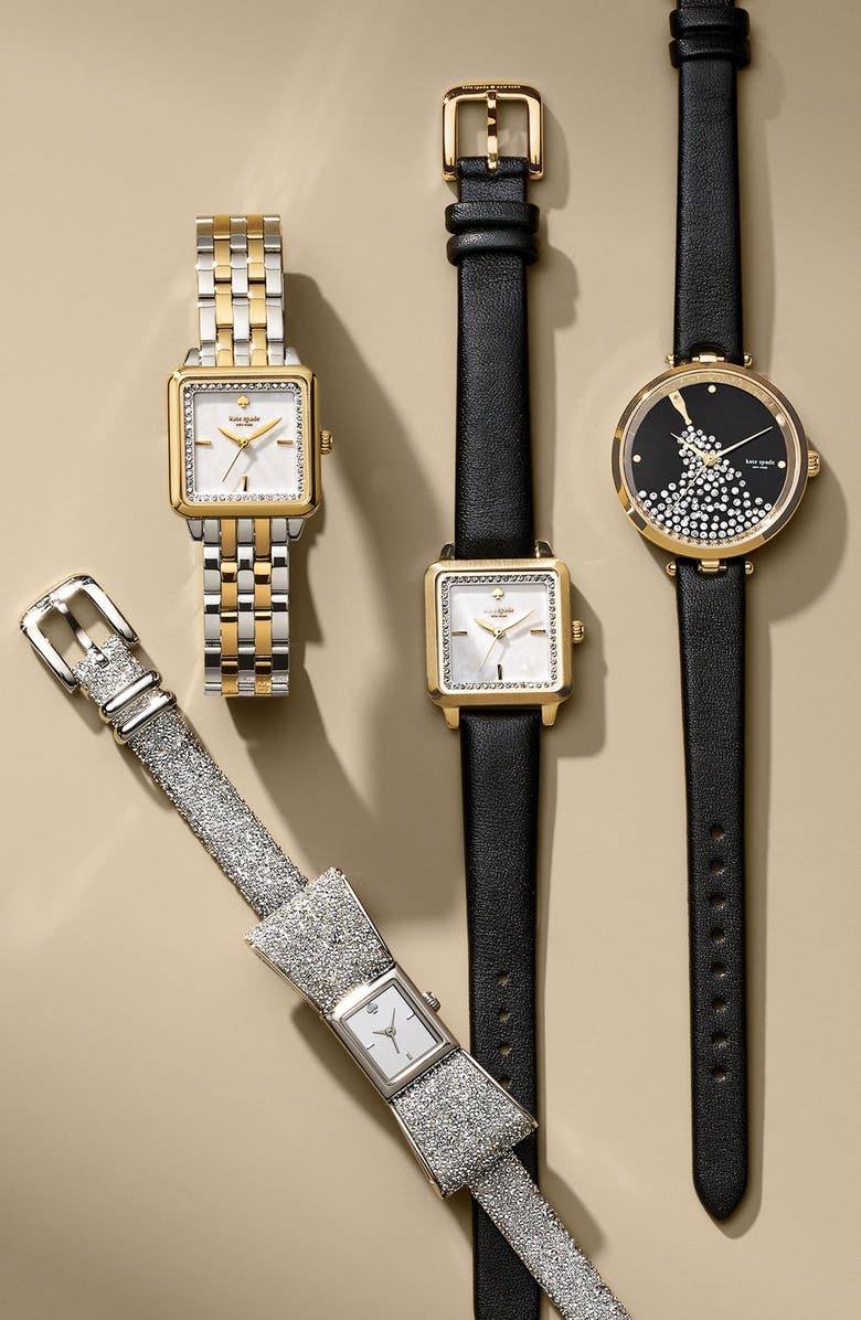 Kate Spade New York washington square bracelet watch, 25mm, Alternate, color, 