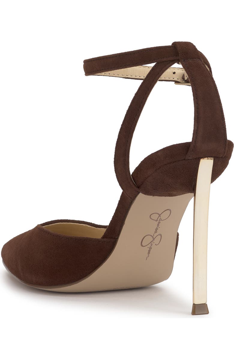 Jessica Simpson Kalynia Ankle Strap Pump, Alternate, color, Walnut Torsue