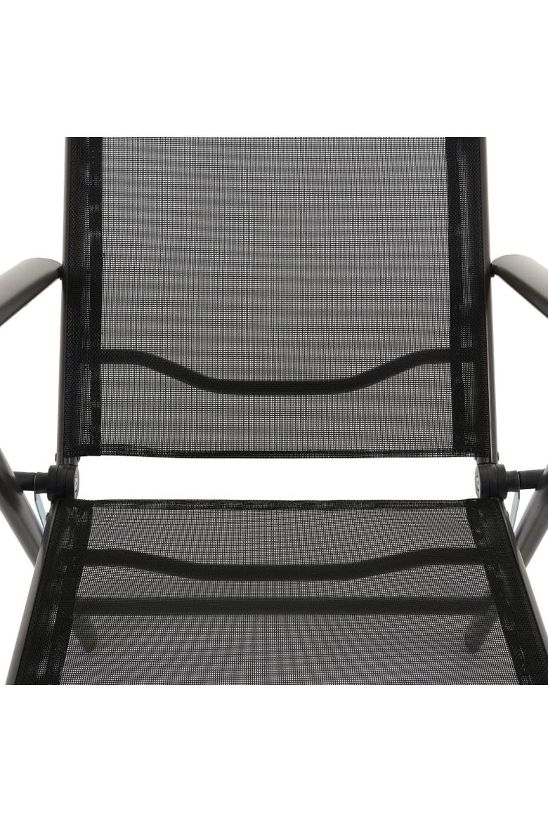 Varna Folding Chair, Alternate, color, Black