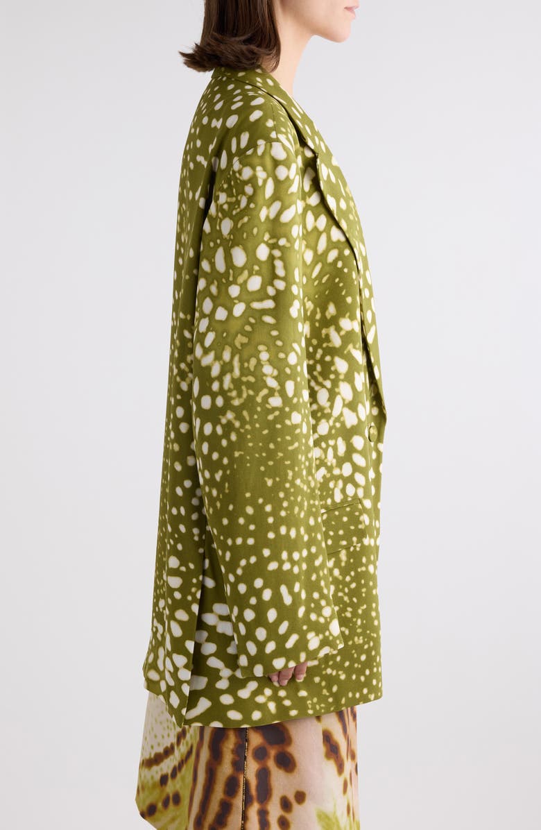 Basti Orchid Spots Single Breasted Blazer