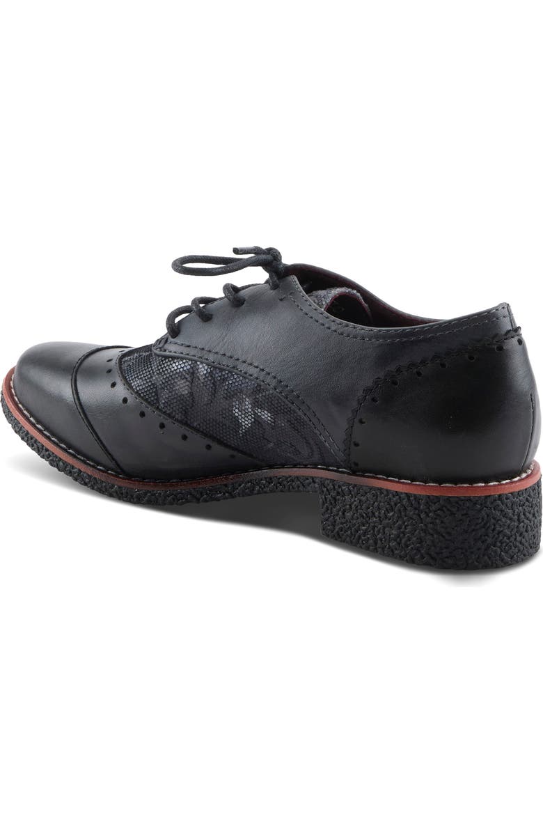 L'Artiste by Spring Step Bargiasti Derby, Alternate, color, Black Multi