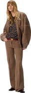 Missoni Bomber Jacket With Irregular Chevron Pattern