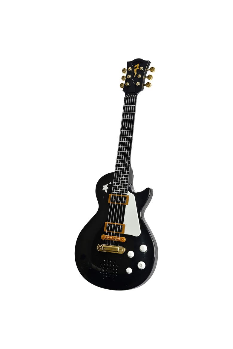 My Music World Rock Guitar, Black, Main, color, Multicolored