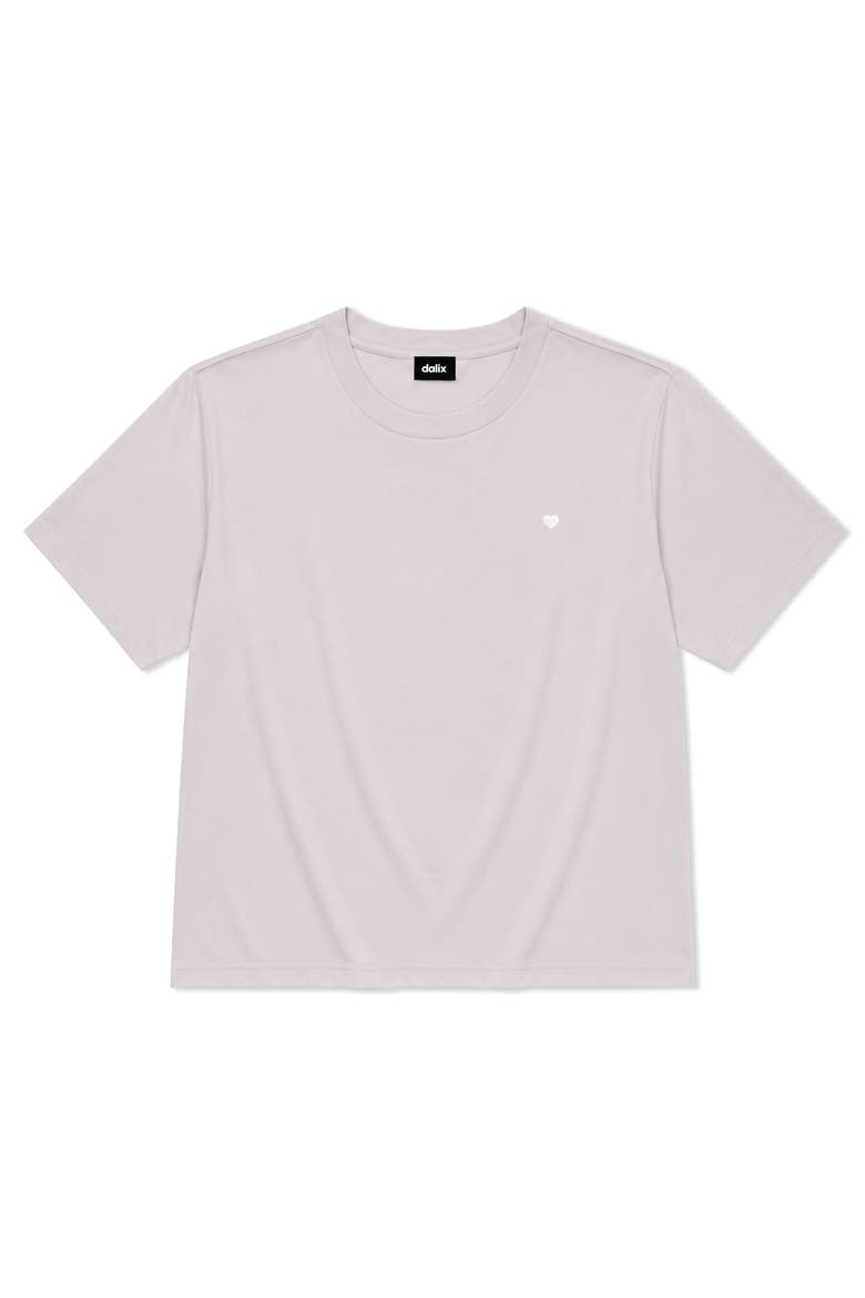 Lil Heart Relaxed Midweight Jersey Tee, Main, color, Orchid