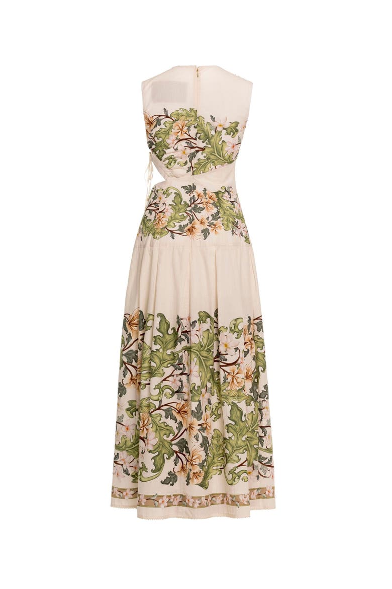 Otoño Anhelo Midi Dress, Alternate, color, Multicolor