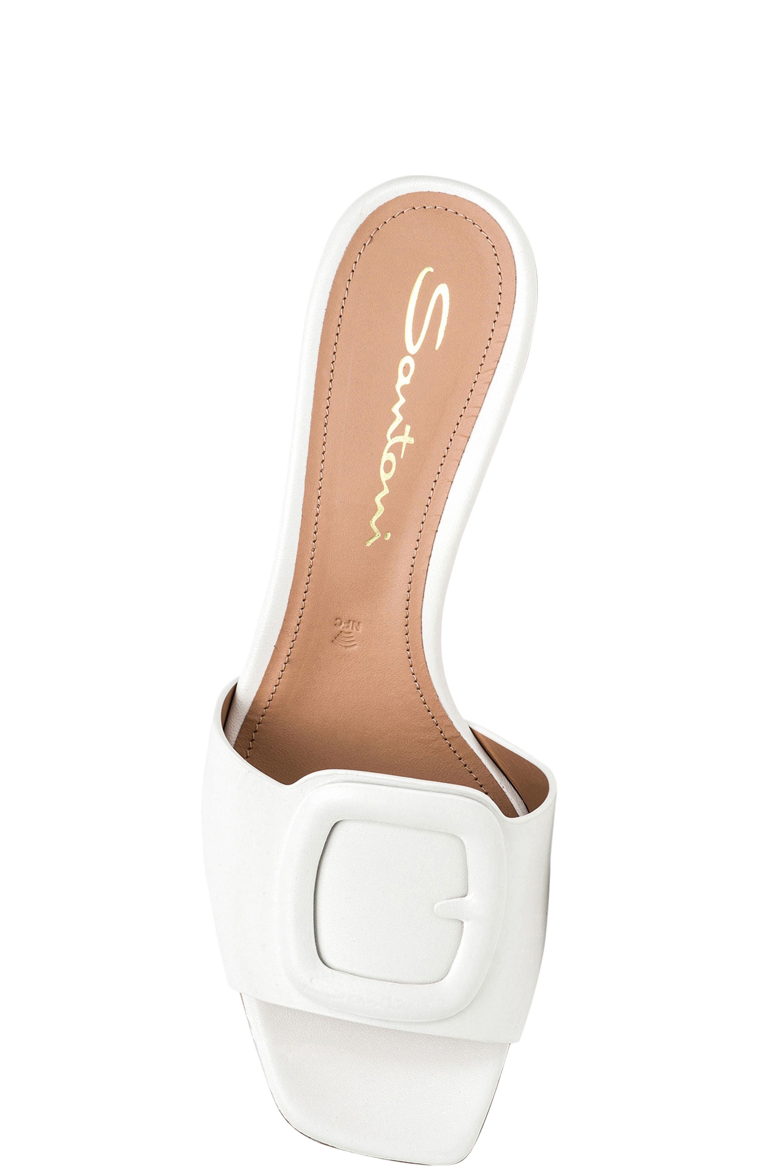 Santoni Women
s mid-heel sandal, Alternate, color, 