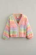 Tucker + Tate Kids' Rainbow Chenille Cardigan